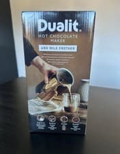 Image of Dualit Handheld Hot Chocolate Maker & Milk Frother 340ml -Black NEW