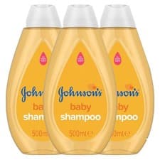 Image of Johnson's Baby Shampoo 3 x 500ml