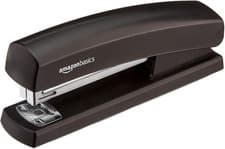 Image of Amazon Basics Stapler with 1000 Staples, Matte Black