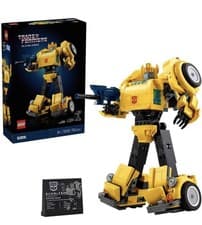 Image of LEGO 10338 Icons Transformers Bumblebee Set Converts Robot To Car New Sealed 18+