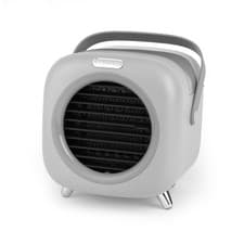 Image of Beldray 2 in 1 Personal Space Air Cooler & Heater, Climate Cube, 500 ml, Grey