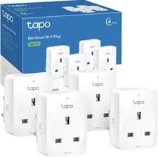 Image of TP-Link Mini Smart Wi-Fi Tapo P100 Socket Smart Plug Wifi Outlet - Four Pack