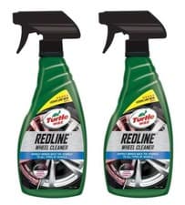 Image of Turtle Wax Redline Car Wheel Alloy Cleaner Removes Dirt and Brake Dust 2 x 500ml