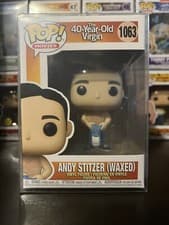 Image of Funko POP! Movies - 40 Year Old Virgin Vinyl Figure - ANDY STITZER (Waxed) #1063