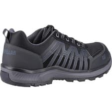Image of Caterpillar Charge S3 Safety Trainer Black Energy Absorbent Heel, Fuel & Oil R