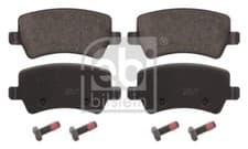 Image of Rear FEBI BILSTEIN 16625 Brake Pad Set, disc brake for FORD,LAND ROVER,VOLVO