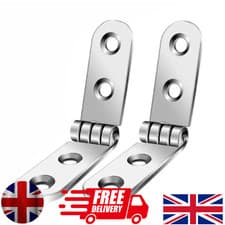 Image of 2pcs 180 Degree Foldable Hinge Flap Hinges For Cabinet Door Box etc Hinge Furnit