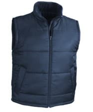 Image of Body Warmer Gillet Mens Waistcoat Gilet Winter Warm Padded Quilted Sleeveless