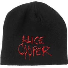 Image of Alice Cooper Dripping Logo Official Beanie Hat
