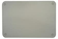 Image of 60x40cm Worktop Saver Protector Board Glass Frosted Ideal for Chopping Cutting