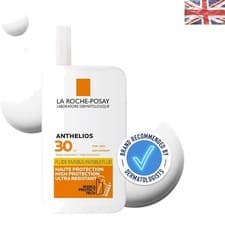 Image of Anthelios Shaka Invisible Fluid 50ml - Lightweight SPF 30 for Sensitive Skin