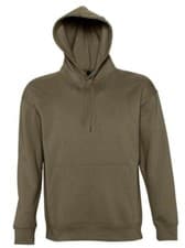 Image of SOL'S Unisex Slam Hooded Sweatshirt 13251 Army GREEN Size XL
