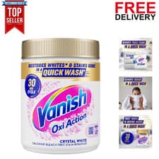 Image of Vanish Gold Oxi Action Stain Remover and Whitening Booster 470 g (Pack of 1)