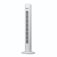 Image of Status 32-Inch Tower Fan with 3 Speed Settings, Oscillating 32 inch, White