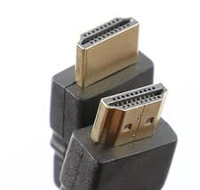 Image of HDMI Cable With Ethernet High Speed V2.0 FULL HD TV 4K 3D ARC GOLD BLACK Lead 1m
