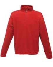 Image of Regatta Professional Micro Zip Neck Fleece Mens 170 Series Sweater Top (TRF549)