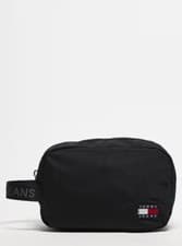 Image of Tommy Jeans Daily Nylon Washbag - Black Polyester Travel Toiletry Bag