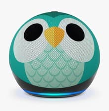 Image of Amazon Echo Dot 5th Gen Kids Smart Speaker Owl with Alexa - FAST DISPATCH** 