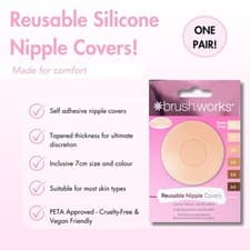 Image of Brushworks Reusable Nipple Covers