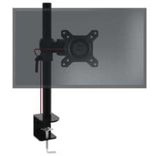 Image of Duronic DM351X1 Single Monitor Arm Stand | PC Desk Mount | Steel | Height Adjust