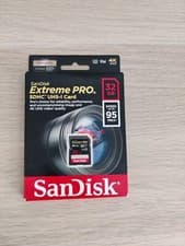 Image of SanDisk Extreme Pro SDHC UHS-I Card 32GB