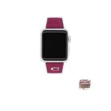 Image of COACH Women's Leather Apple Watch Band 14700142 [Authentic]