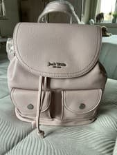 Image of Jack Wills Pale Pink Backpack Bag