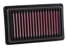 Image of 33-3043 K&N Air Filter fit SMART FORTWO L3-0.9L F/I; 2014-2017