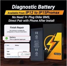 Image of iPhone 12/13/14/Pro/Max/Mini/Plus Battery Replacement HEALTH&NO BATTERY MESSAGE