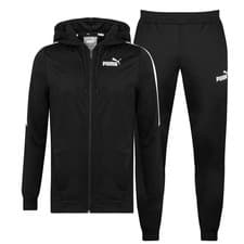 Image of PUMA Men's Black & White Full Tracksuit XL BNWOT C1305