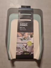 Image of Joseph Joseph New Duo Nest Chop Multicoloured 3 Piece Chopping Board Set RRP £26