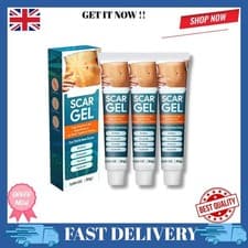 Image of 3x Genuine Silicone Gel Cream for Scar - Removal Dermatix Advanced Treatment