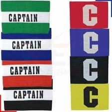 Image of Precision Captains Armband Football, Rugby, Hockey - Adult Senior & Junior Kids