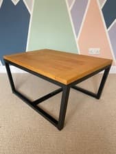 Image of Solid Oak Coffee table Living room Furniture New
