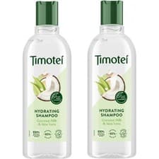 Image of Timotei Hydrating Shampoo Coconut Milk and Aloe Vera 300ml Pack of 2