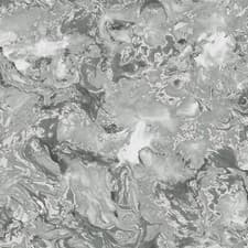 Image of Luxury Liquid Marble Swirls Metallic Wallpaper Grey/Gold Stone Effect Wall Decor