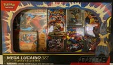 Image of Pokemon TCG Mega Lucario Ex Premium Figure Collection SEALED ✅