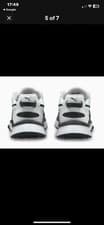 Image of Puma Mens Wild Rider Route Trainers / White Black / RRP £90