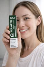 Image of Q+A Seaweed Peptide Eye Gel - Firm, Brighten