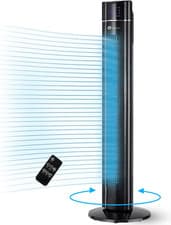 Image of Puremate 43-Inch Tower Fan with Air Purifier & Aroma Function, 3 Speed Settings,