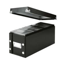 Image of Leitz Click and Store DVD Storage Box Black 60420095 *FREE DELIVERY*