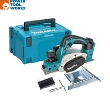 Image of Makita DKP180ZJ 18v LXT Cordless Planer 82mm Body Only In Makpac Carry Case