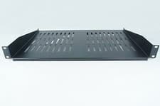 Image of SHELF 1U 300MM DEEP BLACK FOR 19 INCH RACK  cantilever RACKMOUNT Shelf