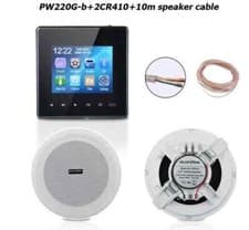 Image of Mini Wall Amplifier Bluetooth Smart Sound System Theater Stereo Ceiling Speaker