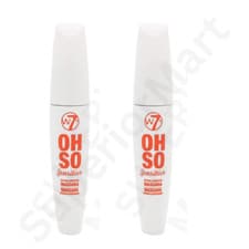 Image of 2X W7 Oh So Sensitive Mascara Black Mascara For Sensitive Eyes Hypoallergenic
