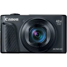 Image of Canon SX740 HS PowerShot - Black - 2 Year Warranty - Next Day Delivery