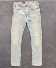 Image of G-Star Raw Mens 3301 Straight Jeans 31" x 36" BNWT Nippon Stretch Denim Lt Aged