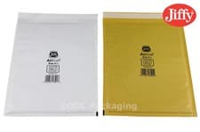 Image of Jiffy Airkraft Bubble Padded Envelopes Mailer Bags Gold & White Genuine FAST P+P