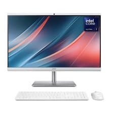 Image of ACER Aspire C27-195ES 27″ All-in-One PC – Intel® Core™ Ultra 7 White #402531