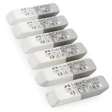Image of Faber-Castell Natural Rubber Eraser Artist Eraser White and Grey